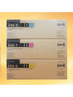 Genuine OCE / Imagistics CM3521 CMY Imaging Units - 498 SET