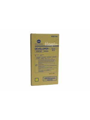 DV616Y - Genuine Konica Minolta Yellow Developer for Bizhub Press C1085 C1100 - A5E7700