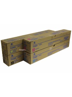 Konica Minolta TN514 CYMK Toner Cartridges Set