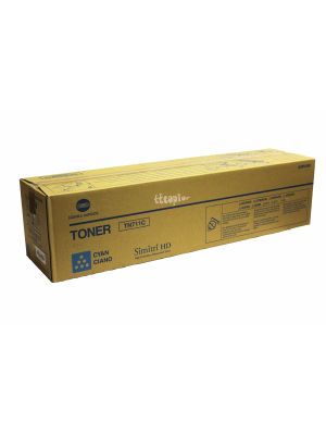 Konica Minolta Bizhub C654 C754 TN-711C Cyan Toner - A3VU430 TN711C