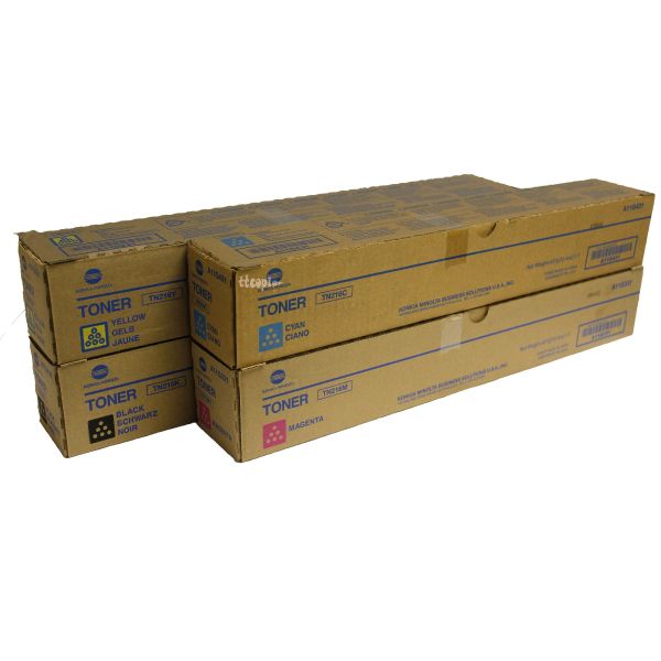 Welcome to GENUINE KONICA MINOLTA BIZHUB C280 C220 TONER SET TN216 set