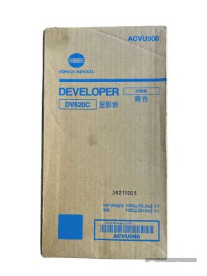 Genuine Konica Minolta Cyan Developer DV620C / ACVU900 AccurioPress C12000 C14000
