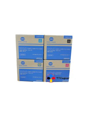 KONICA MINOLTA TNP49 TONER CARTRIDGES SET