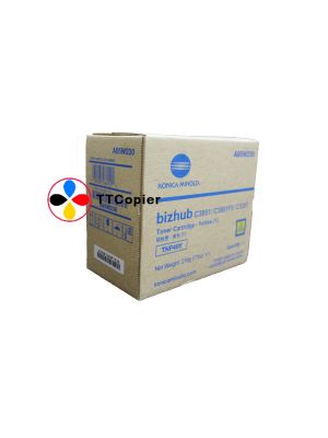 Genuine Konica Minolta A95W230 TNP49Y TNP-49Y Yellow Toner Cartridge For 3851